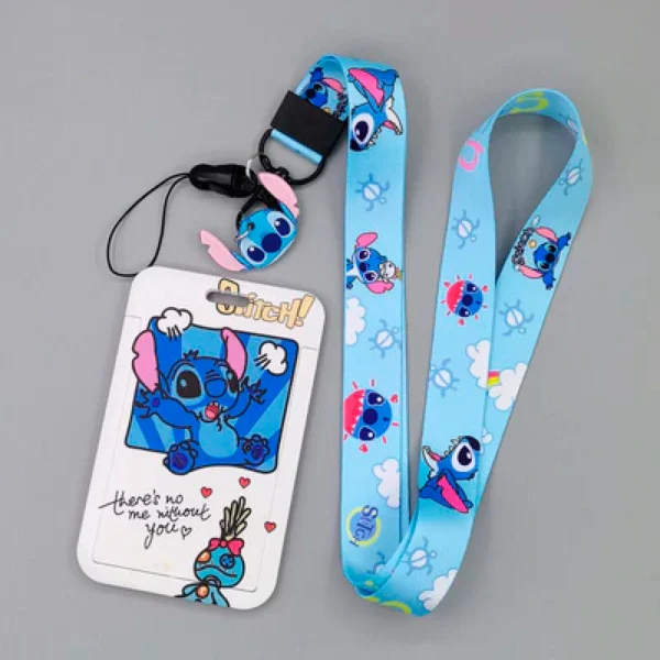 Lanyard + Fotocheck de Stitch - Disney