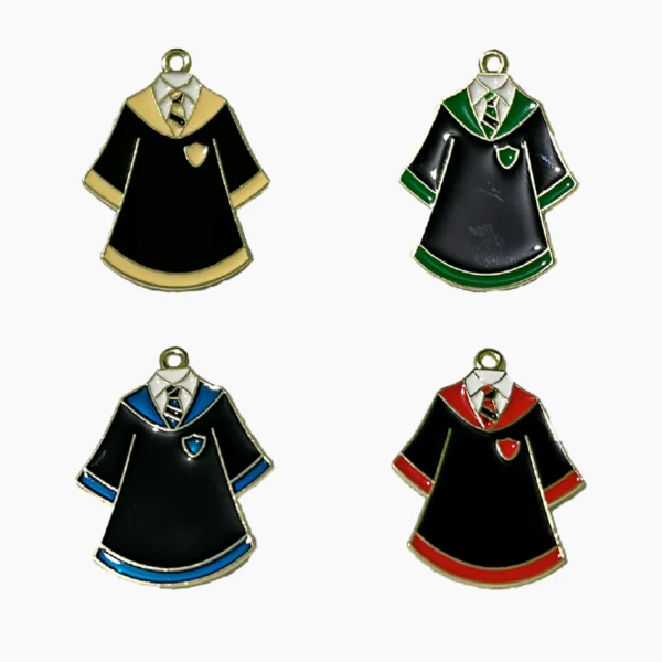 Dijes de Uniformes de las Casas de Harry Potter