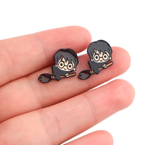 Aretes de Personajes Estilo Chibi - Harry Potter