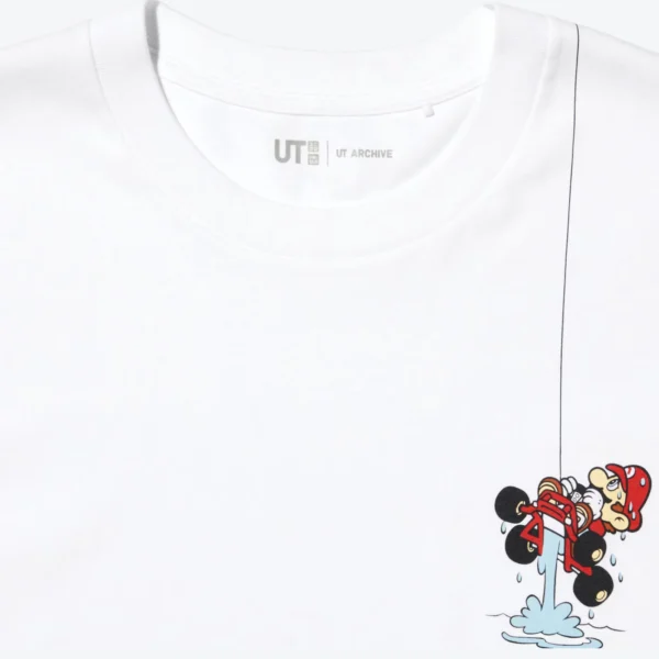 UT Archive Super Mario Graphic T-Shirt White 480930 | Camiseta Nintendo UT Archive Super Mario Graphic T-Shirt White 480930 | Camiseta Nintendo