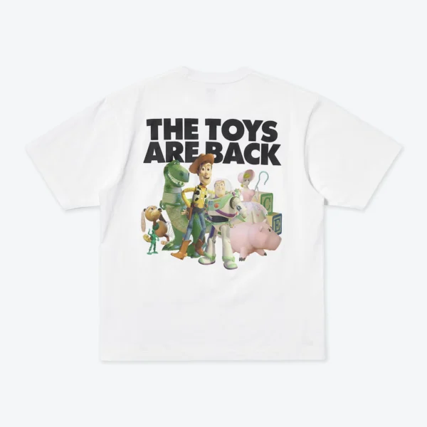 Toy Story UT Graphic T-Shirt White UNIQLO 2 Polo Unisex Toy Story UT - The Toys are Back