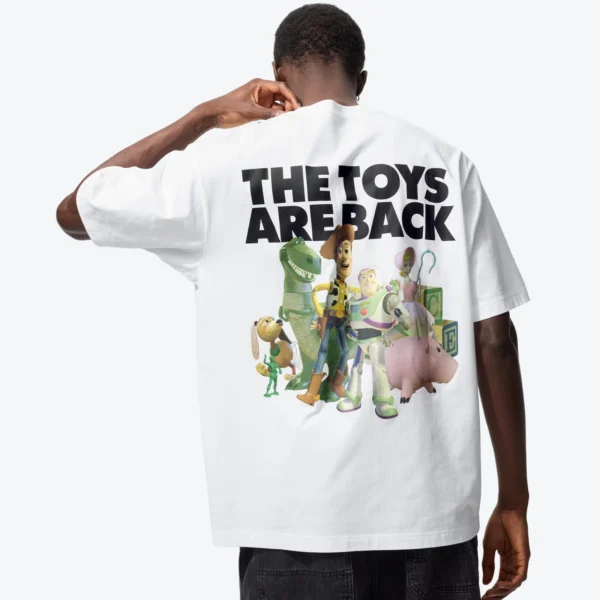 Toy Story UT Graphic T-Shirt White UNIQLO 6 Polo Unisex Toy Story UT - The Toys are Back