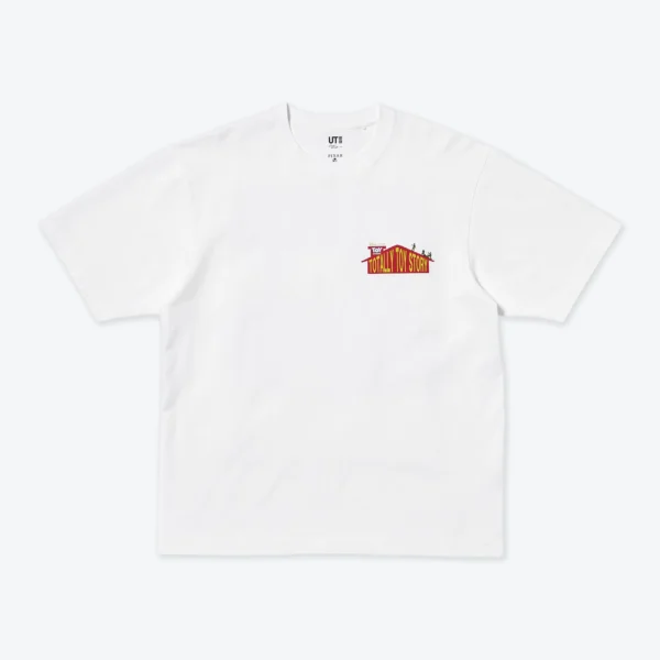 Toy Story UT Graphic T-Shirt White UNIQLO Polo Unisex Toy Story UT - The Toys are Back