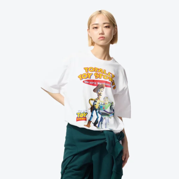 Toy Story UT Graphic T-Shirt Wildest UNIQLO 6 Polo Unisex Toy Story UT - Wildest Adventure Ever