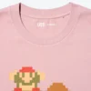 UT Archive Super Mario Graphic T-Shirt Pink | Camiseta Nintendo 4 Polo Unisex UT Archive Super Mario - Game Over